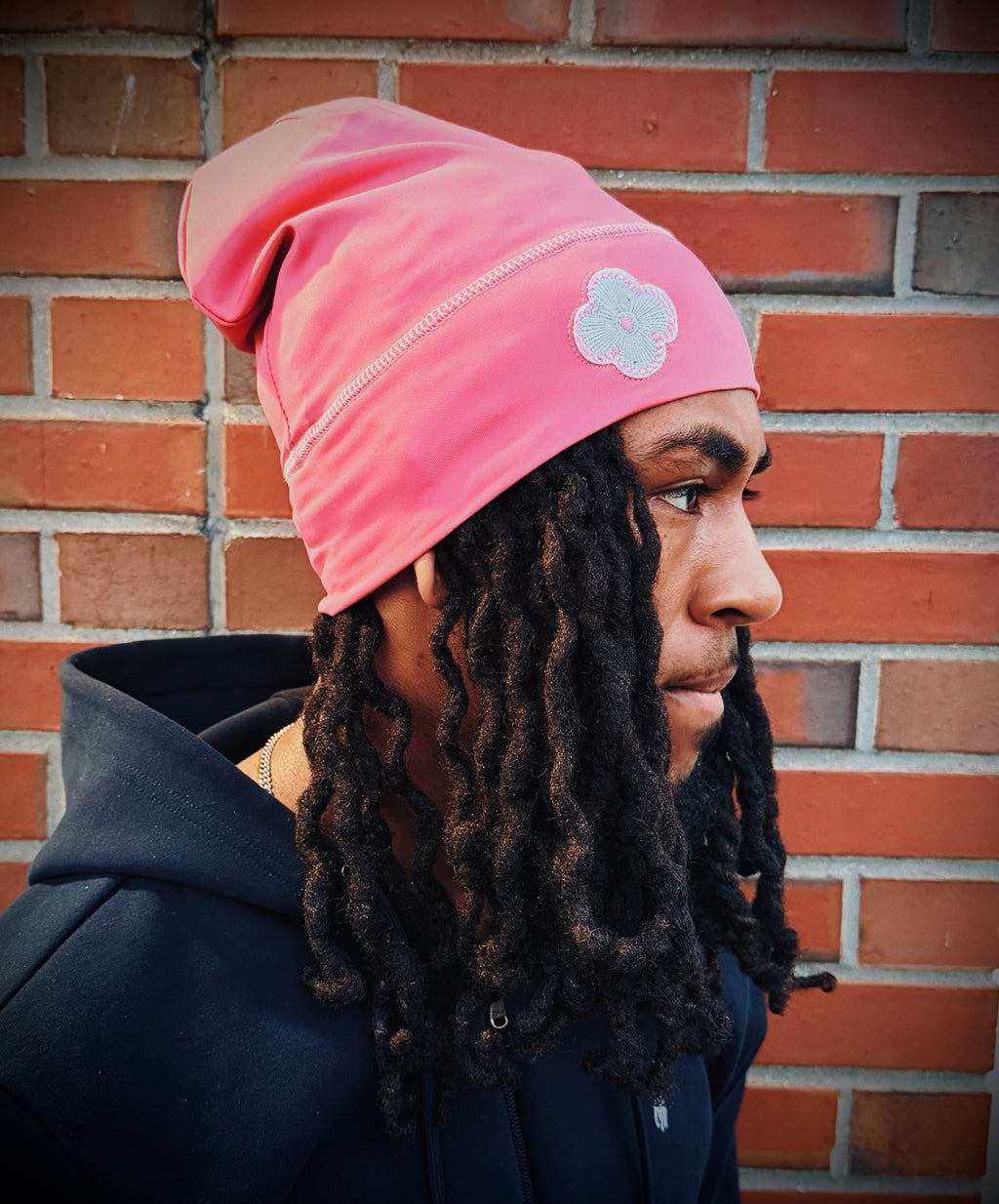 “Vancleef”Skull Cap (Pink)