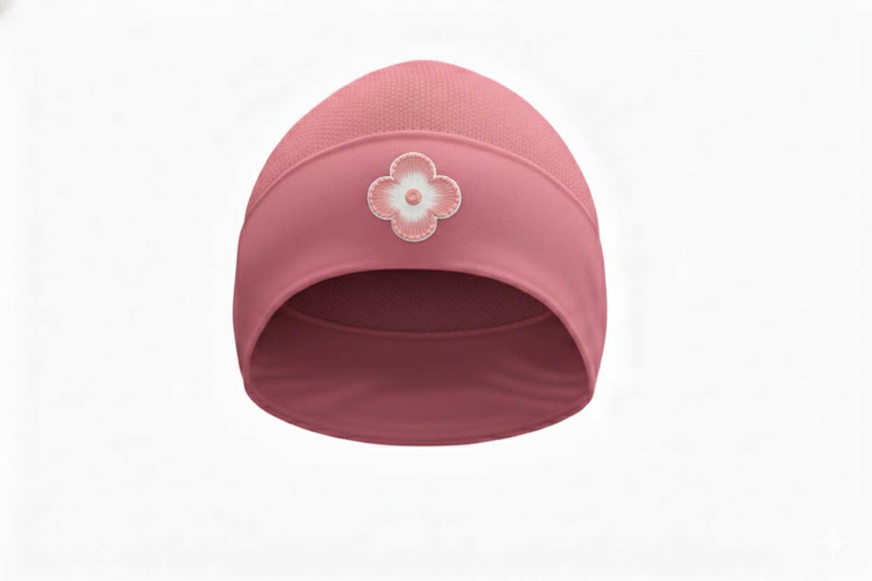 “Vancleef”Skull Cap (Pink)